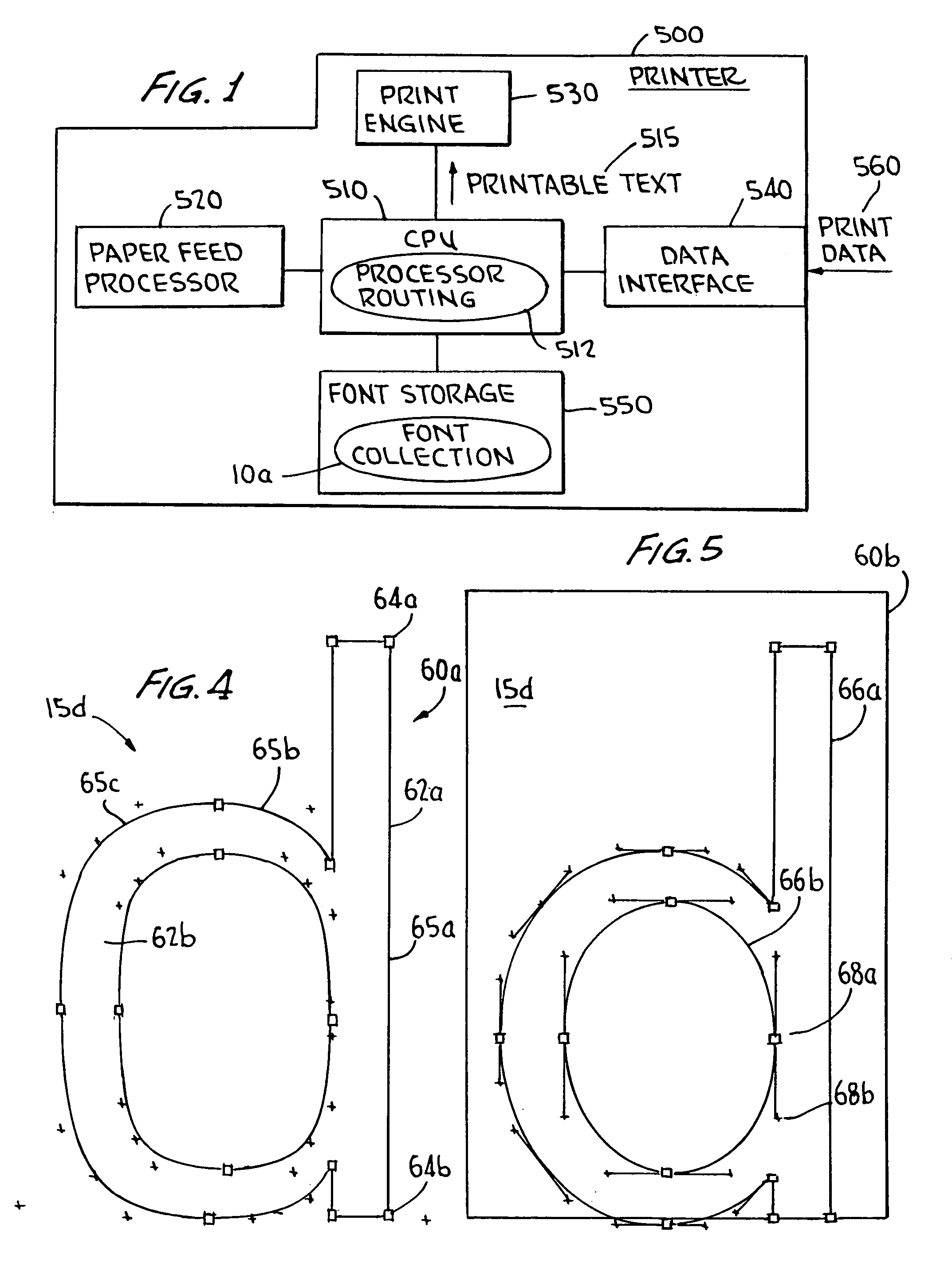 Method and apparatus for compressing Bezier descriptions of letterforms in outline fonts using vector quantization techniques