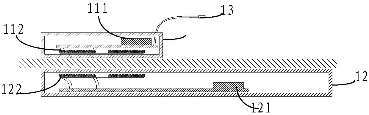 Wireless transmission-based data processing system and household electrical appliance