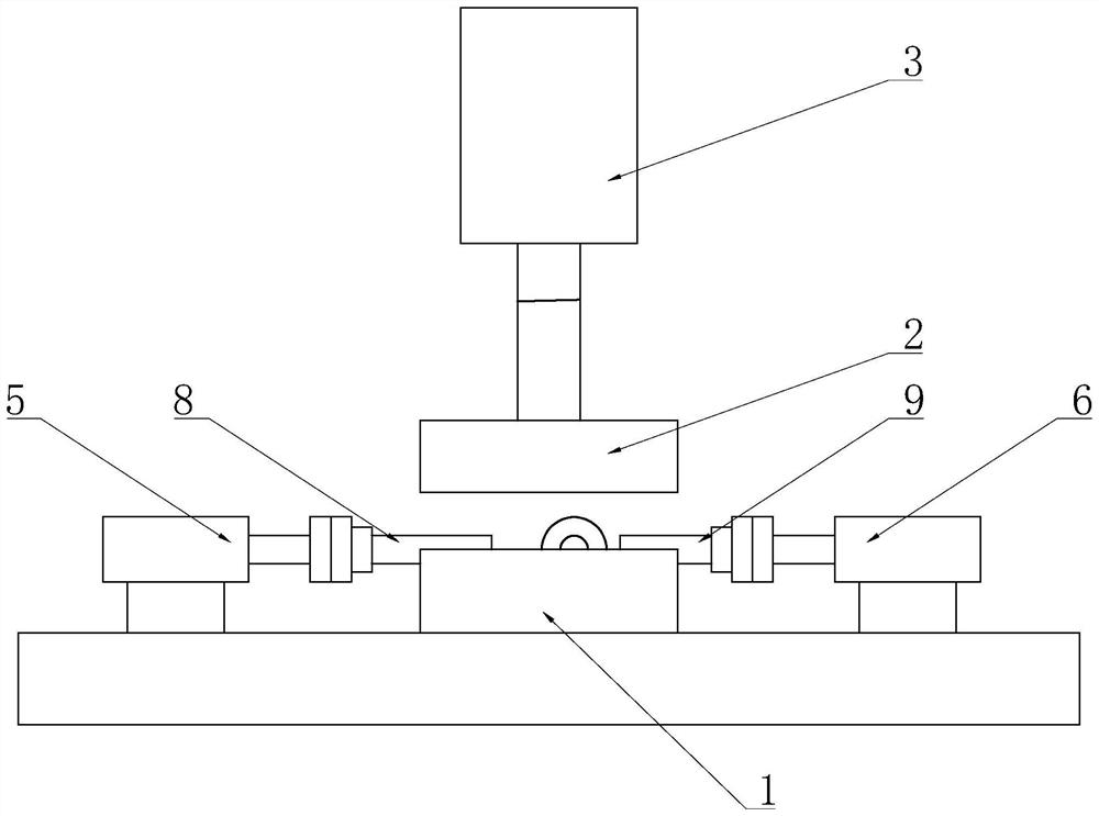 A kind of forging equipment and forging method of copper parts