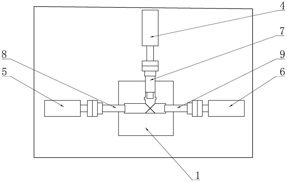 A kind of forging equipment and forging method of copper parts