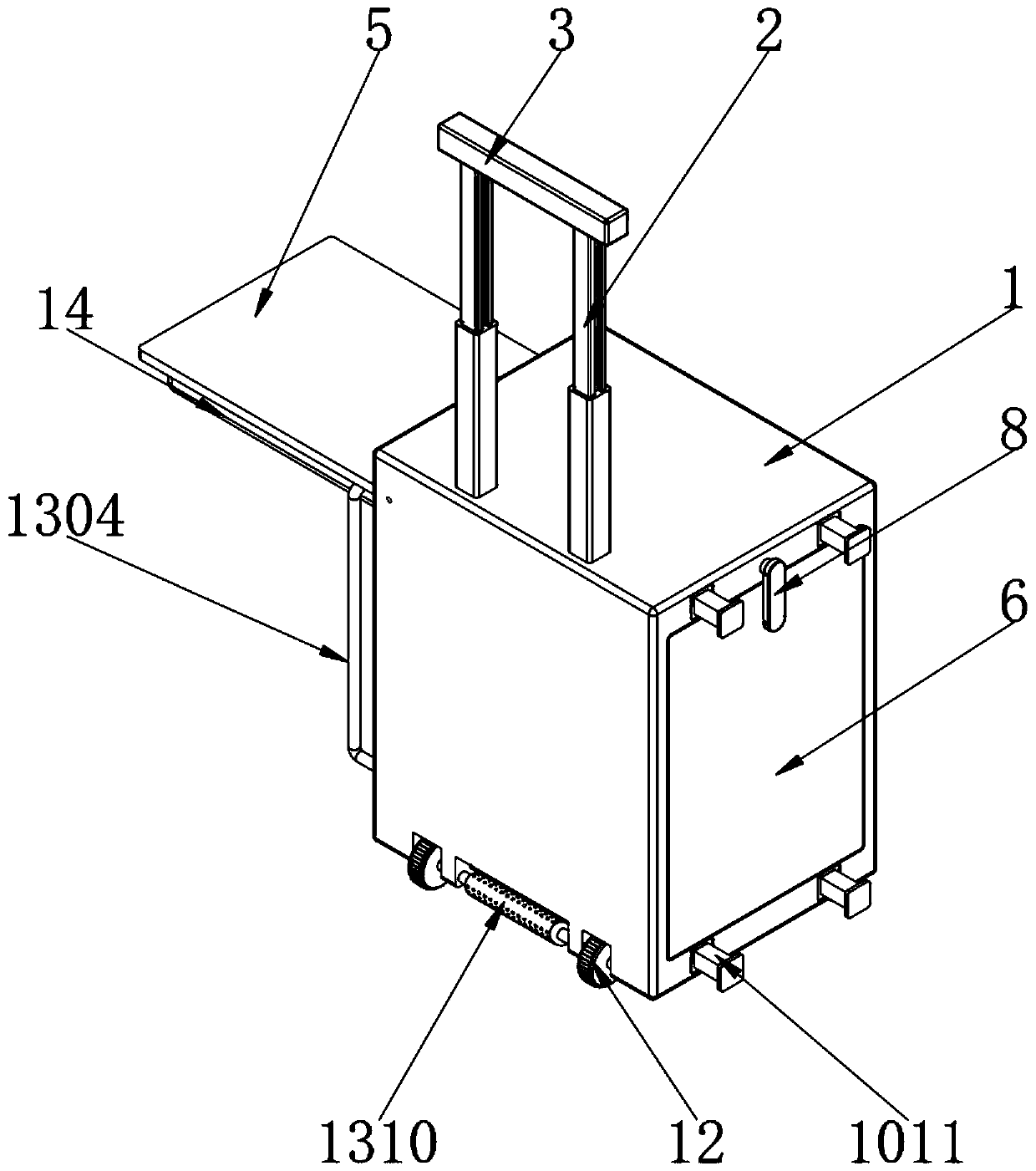 Economical energy-saving transportation box for logistics distribution