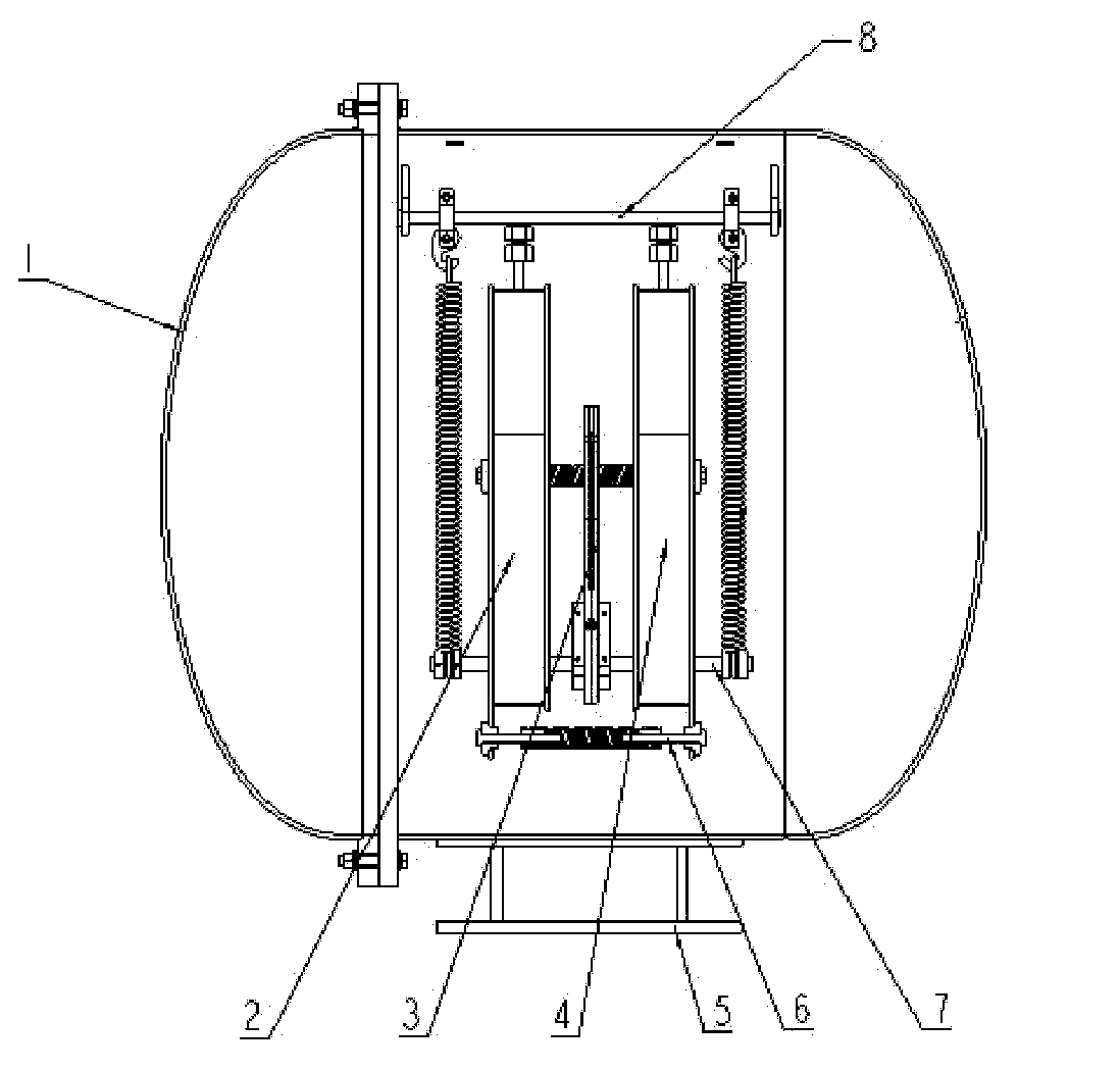 Heat conductivity coefficient measurer of double-test-piece guarded hot plate for liquid nitrogen temperature area