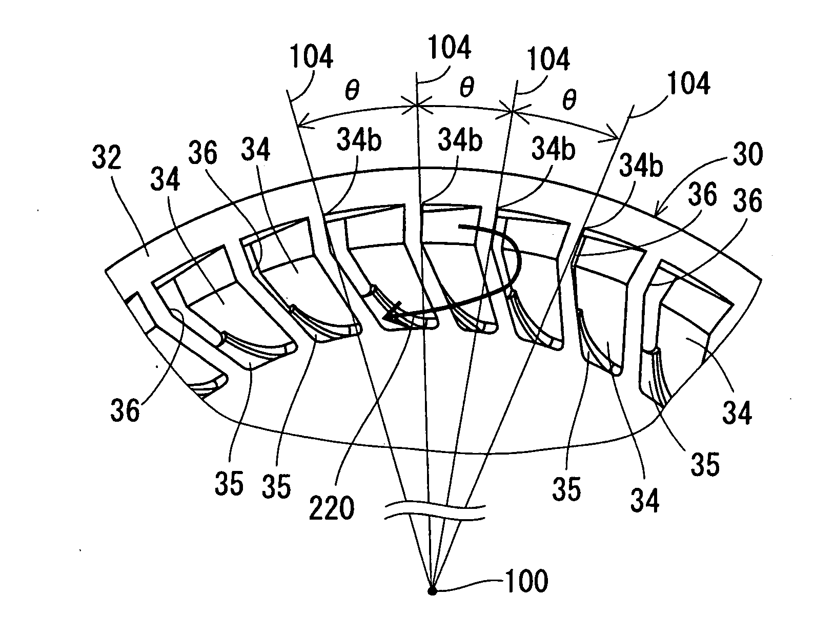 Impeller for fuel pump and fuel pump in which the impeller is employed