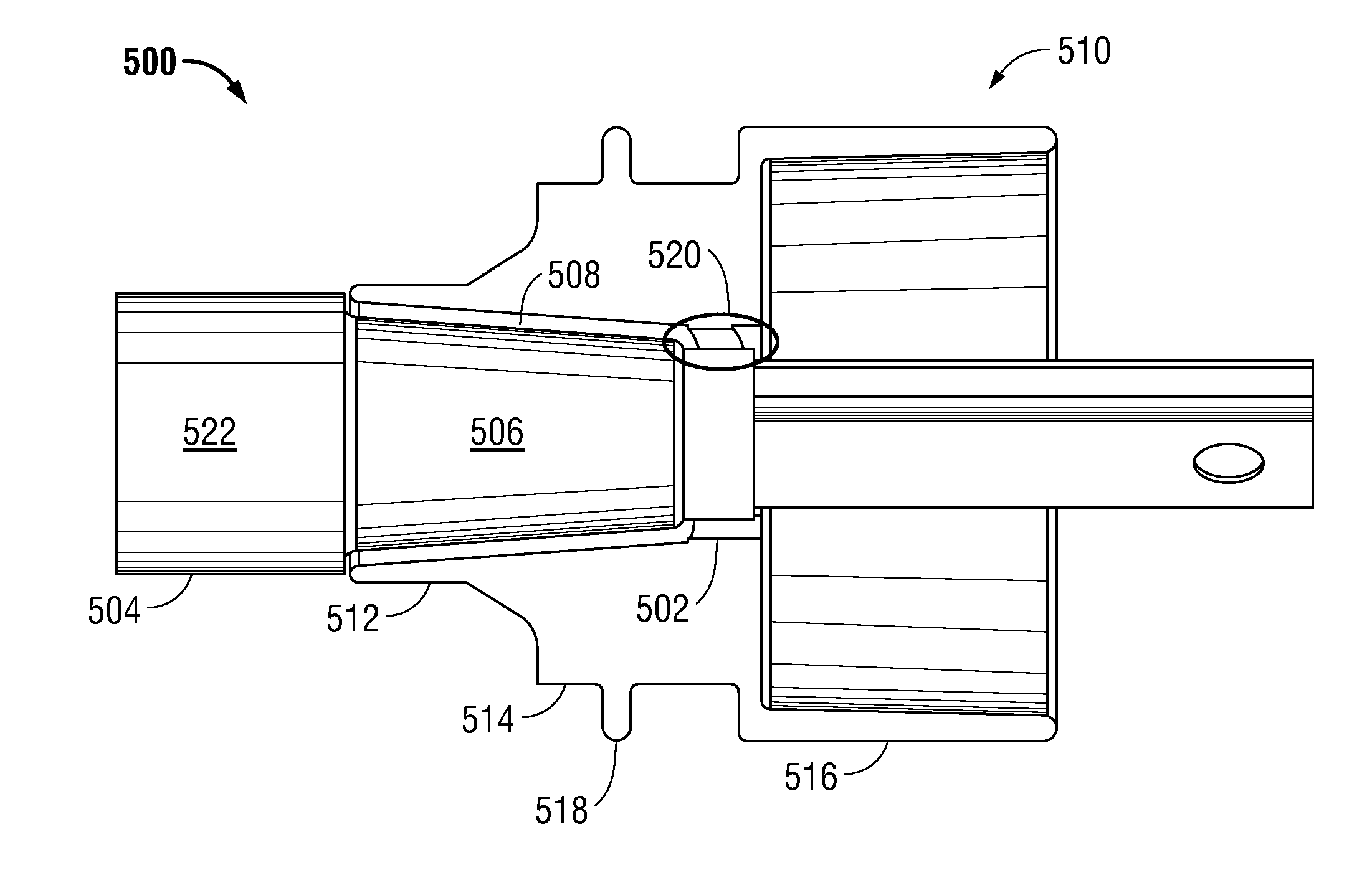 Compact transformer bushing