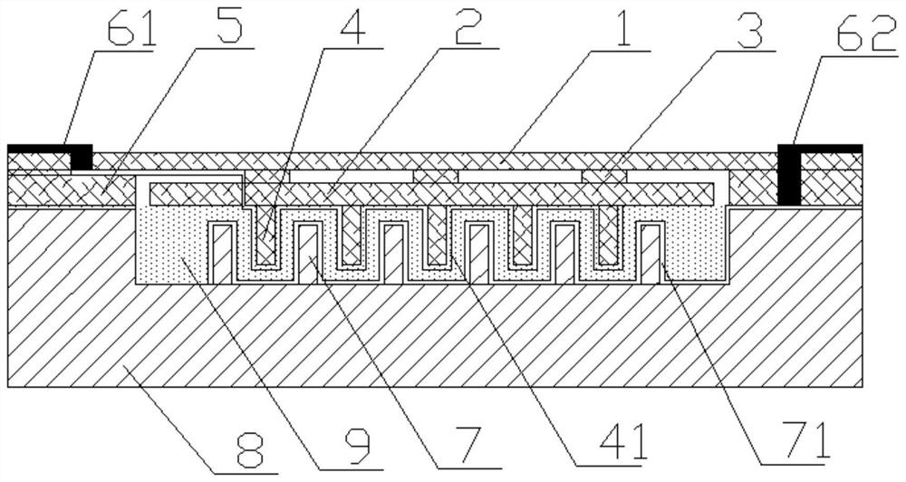 MEMS capacitive sensor and preparation method thereof