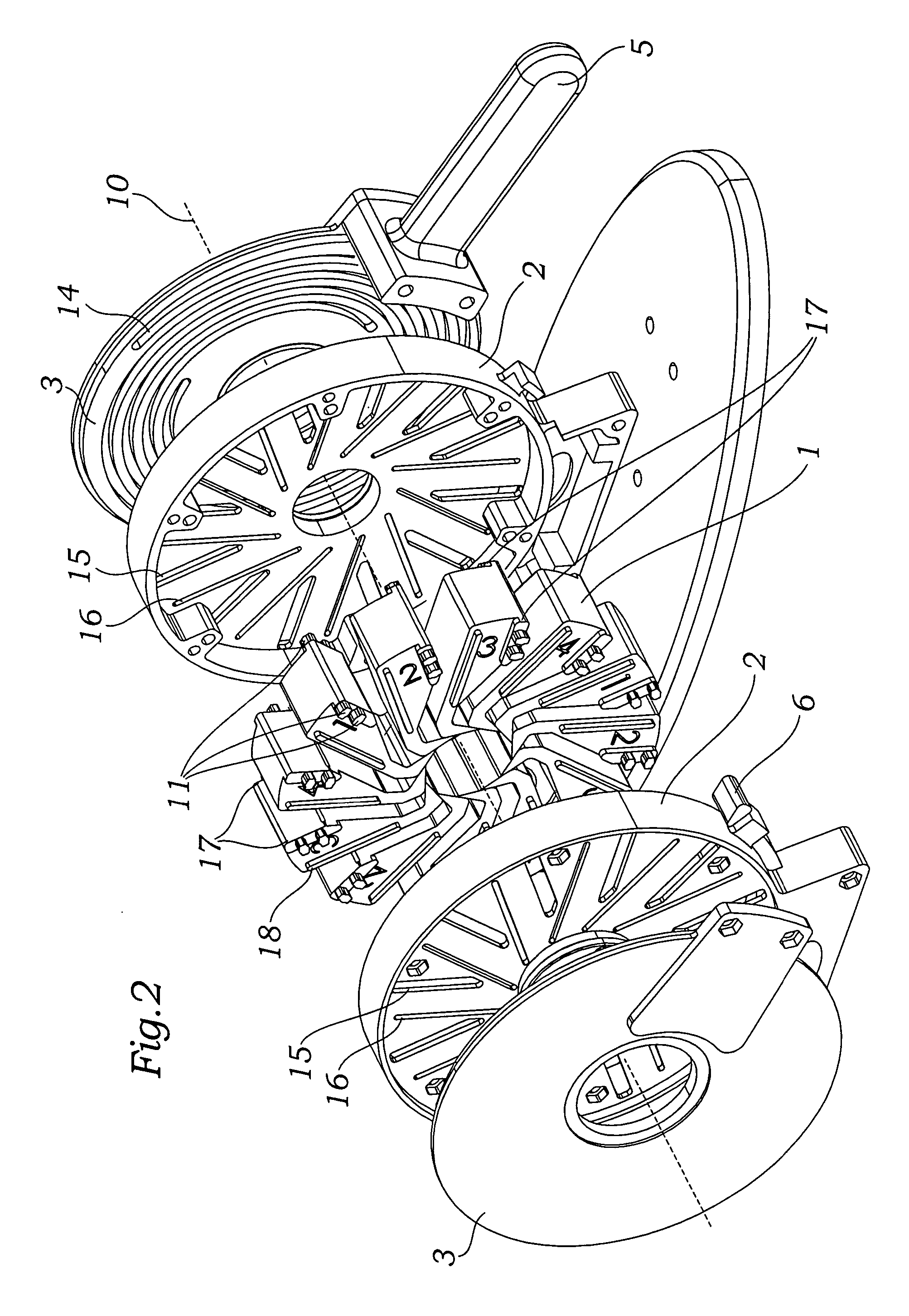 Prosthetic valve crimping device