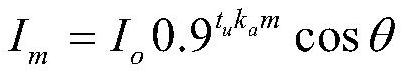 Building material surface radiation absorption coefficient calculation method considering long and short wave difference