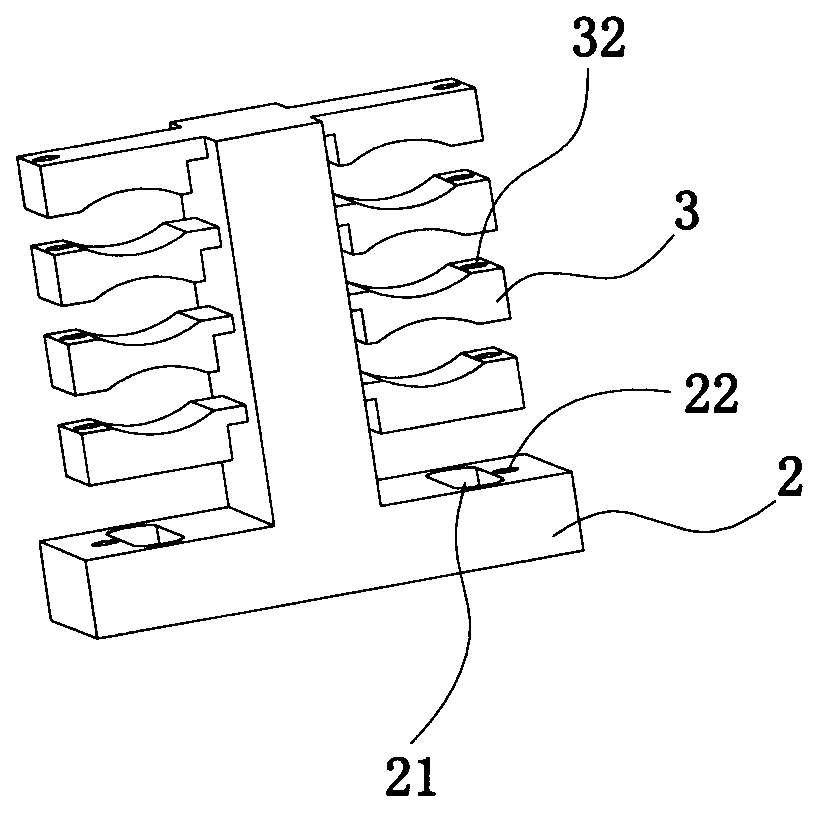 Hanging supporting rack for communication cables