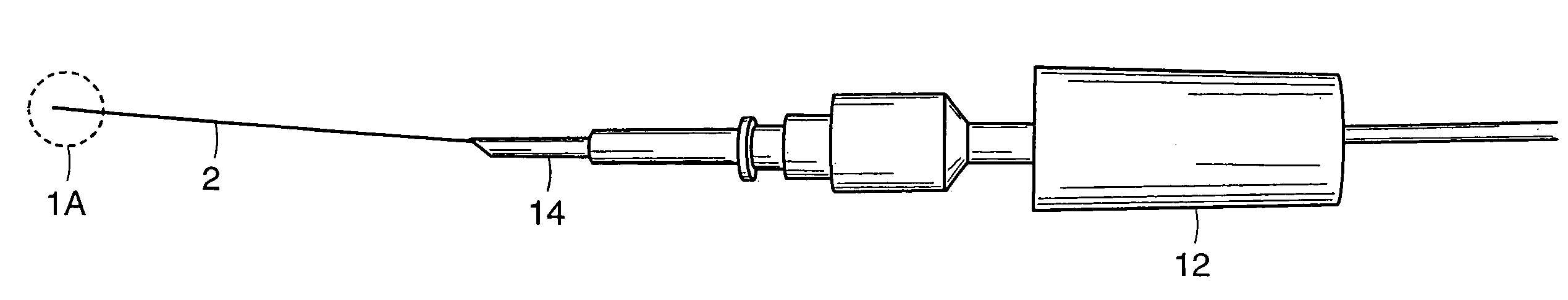 Device and method for manual retinal vein catheterization