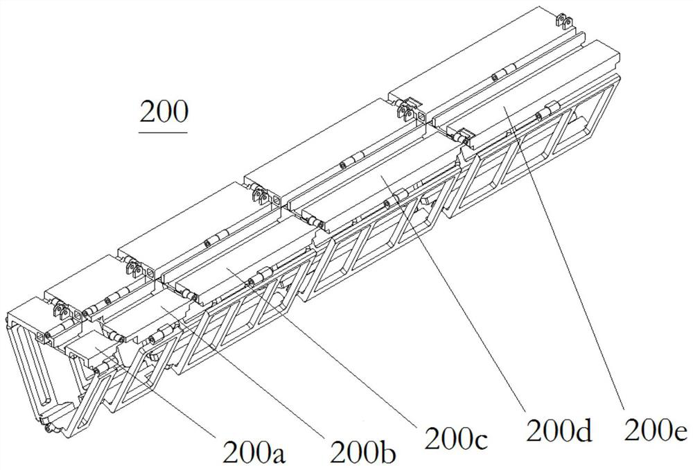 Folding and unfolding device based on metamorphic paper folding structure