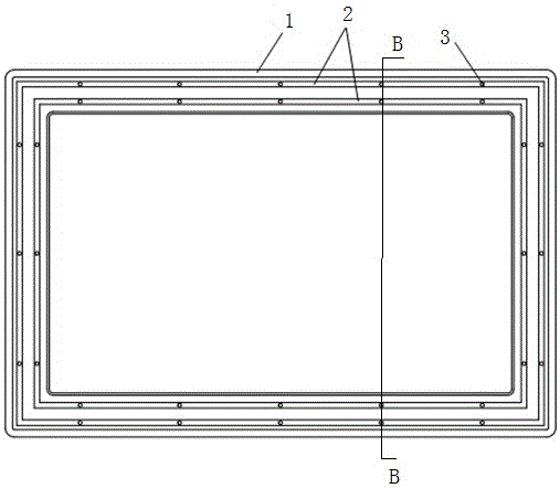 Method for improving strength of ruggedized computer plastic structural member and plastic structural member