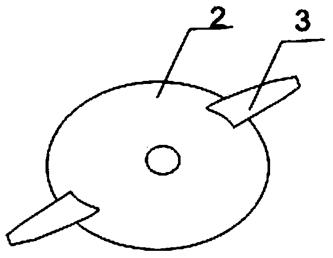 Simple waste tyre port ring separator