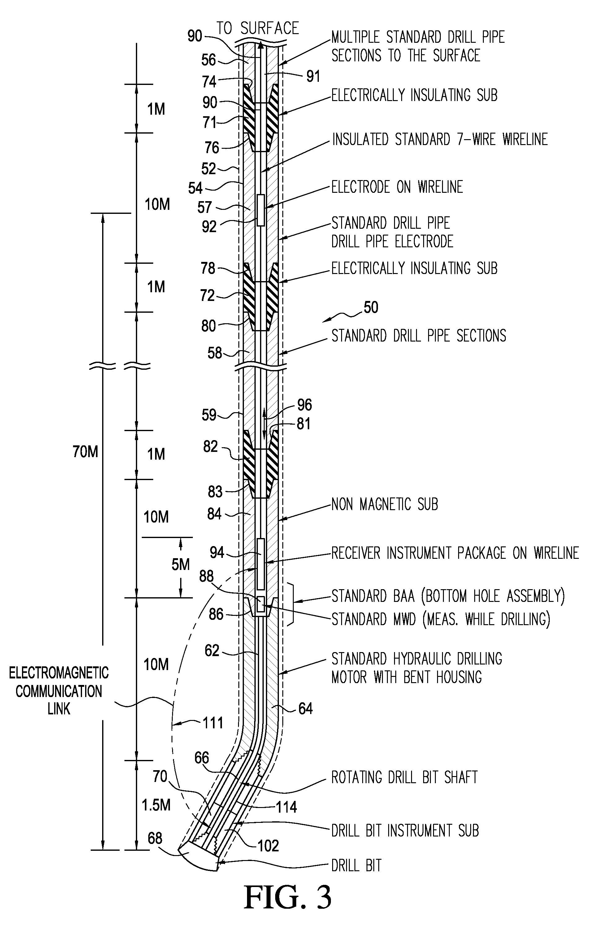 Proximity detection system for deep wells