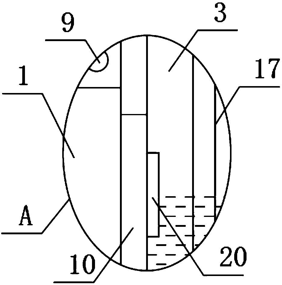 Pipeline device for improving saline-alkali soil