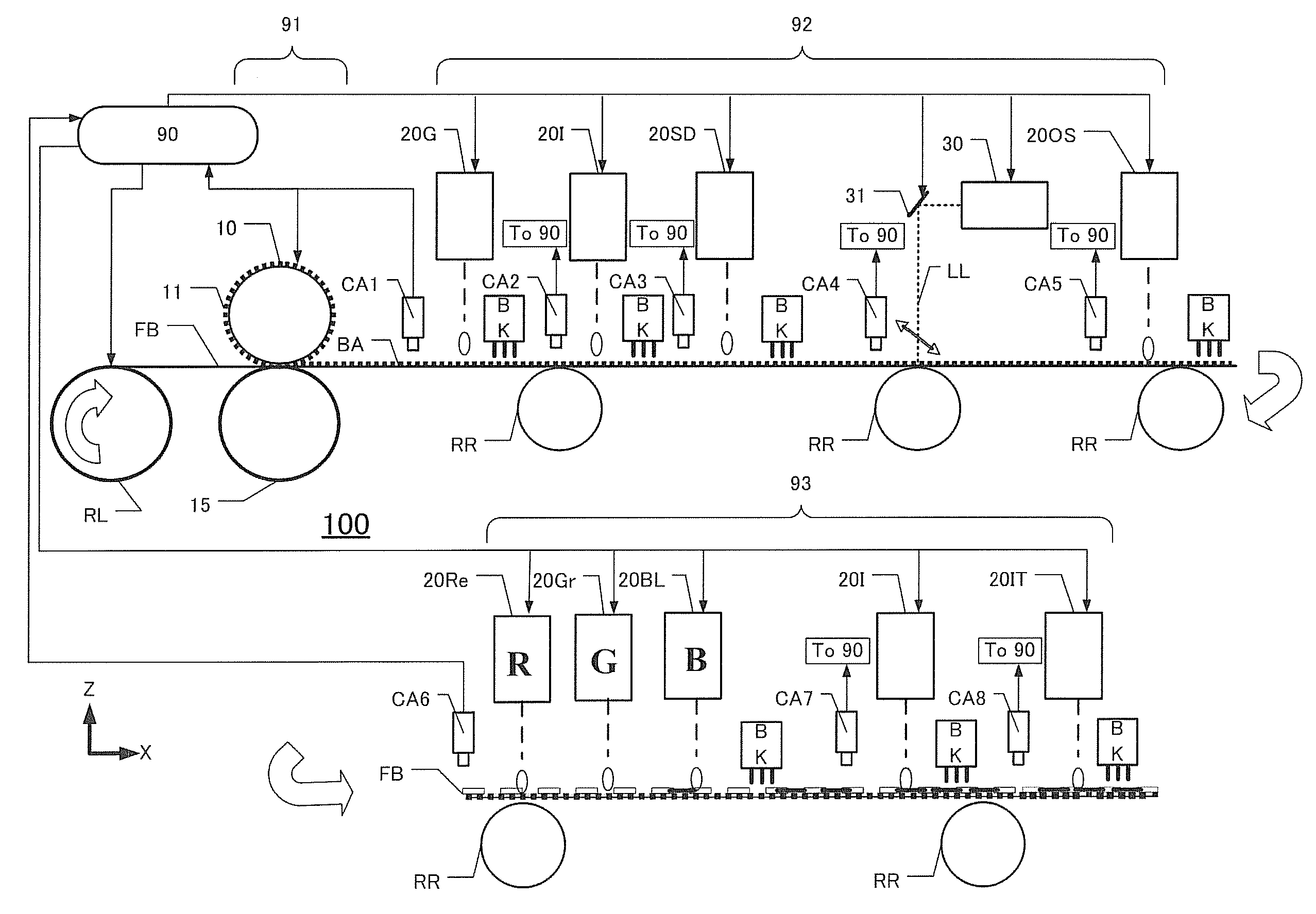 Method and apparatus for manufacturing display devices