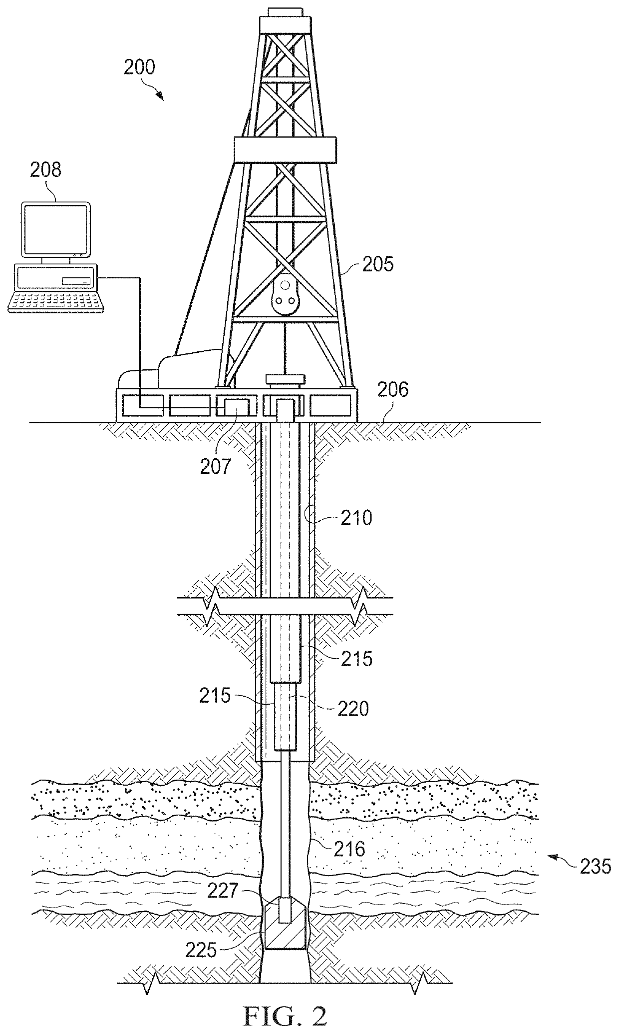 Look ahead information for a geo-steering system