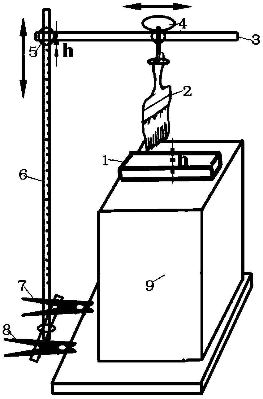 Laser-surface carburization process for metal materials and carbon coating device thereof