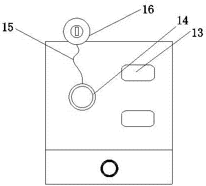 Novel color ultrasound probe disinfection device