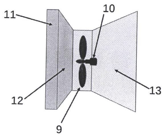 Architecture method of wind-wave-proof bernoulli type water-light complementary power generation system