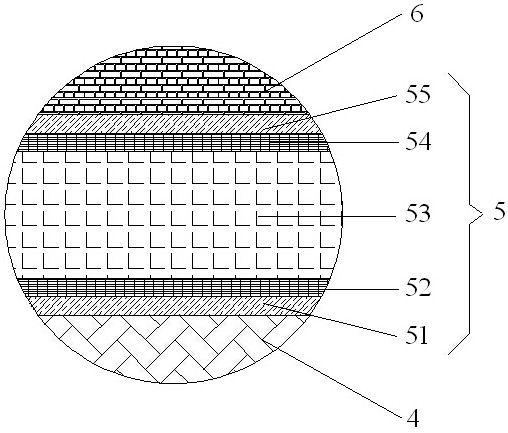 Seasonally frozen soil area roadbed anti-freezing structure and construction method thereof