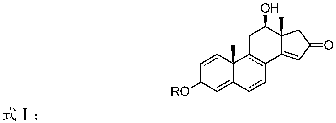 12beta-hydroxy-androstane4,14-diene-16-ketone compounds and application thereof