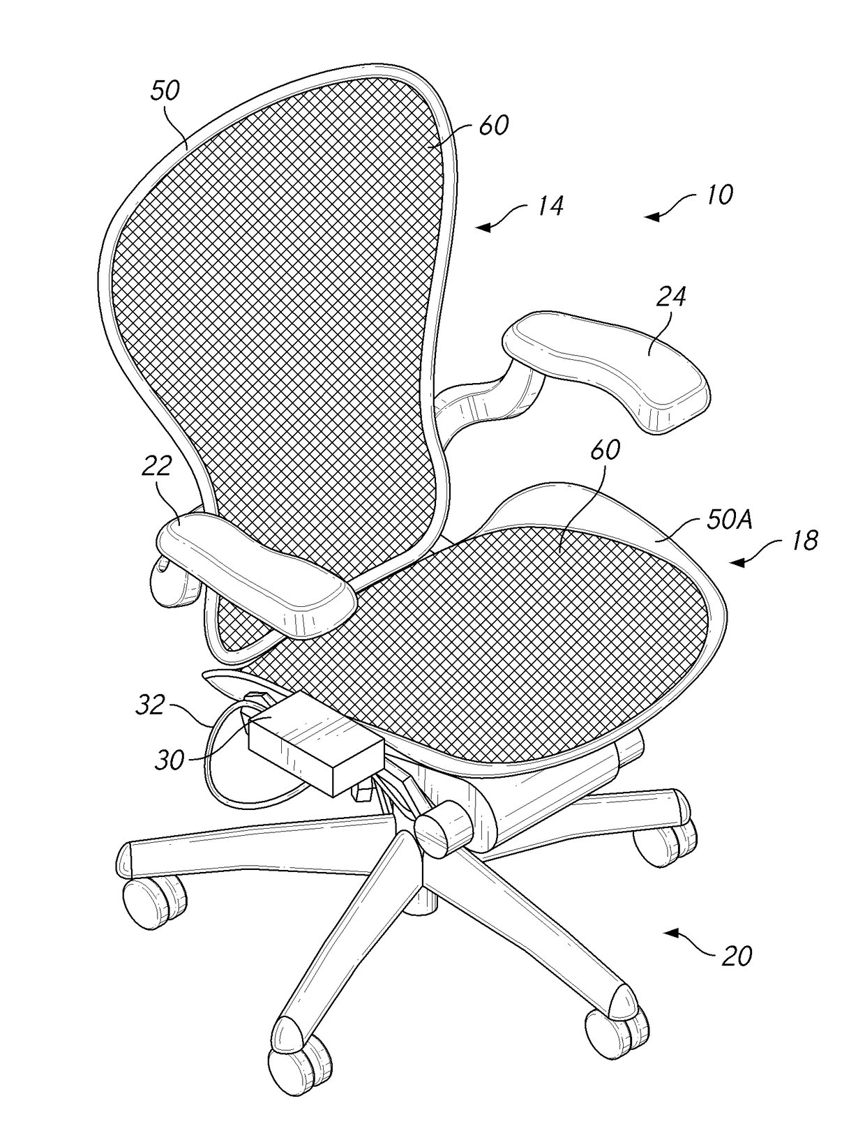 Office climate control system and method