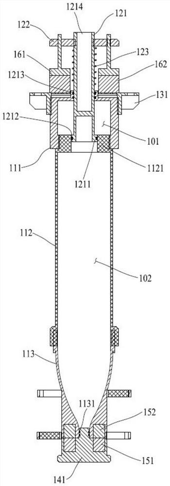 A jumping robot with the function of attitude adjustment in the air