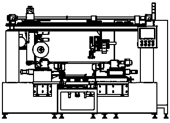 Full-automatic vertical rack longitudinal polishing machine