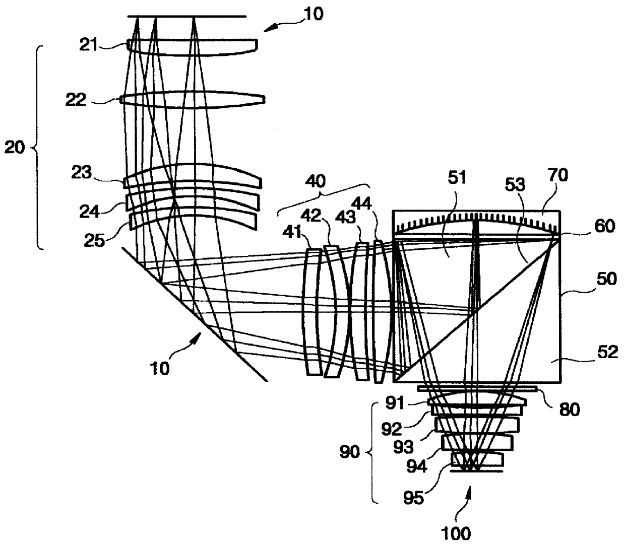 Catadioptric optical system for lithography