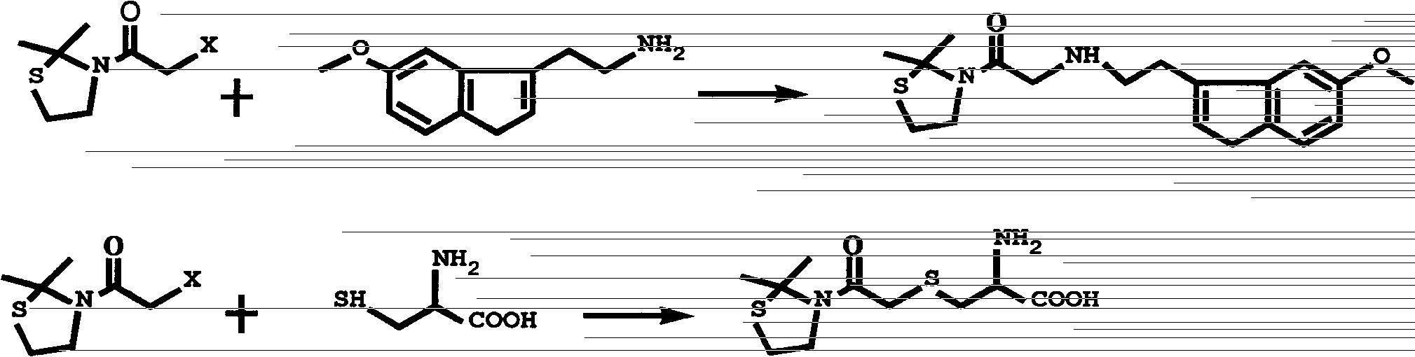 Substituted 2,2-dimethylthiazolidin compound, as well as preparation method and use thereof