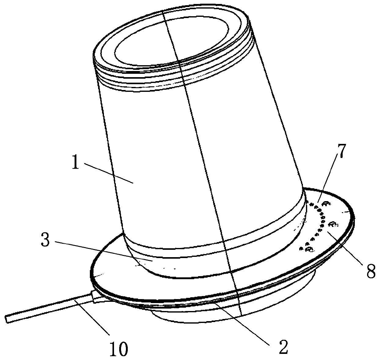 Constant-temperature cup and implementation method thereof