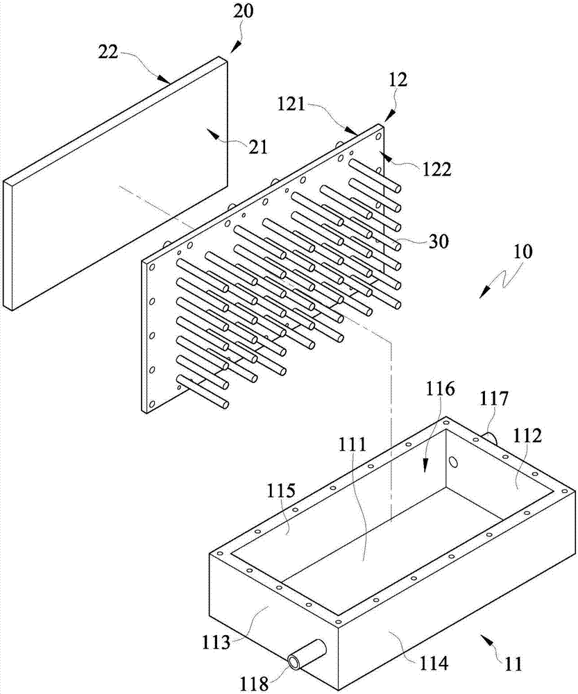 Thermoelectric cooling module and heat dissipation device comprising same