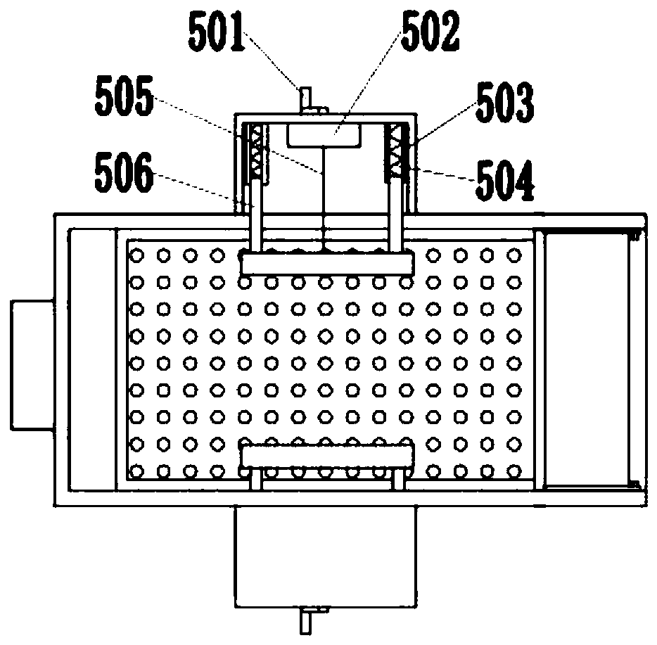 Drying device for waste lithium batteries