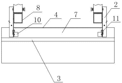 Special steel formwork for combined stairway of high-rise building and assembly method of special steel formwork