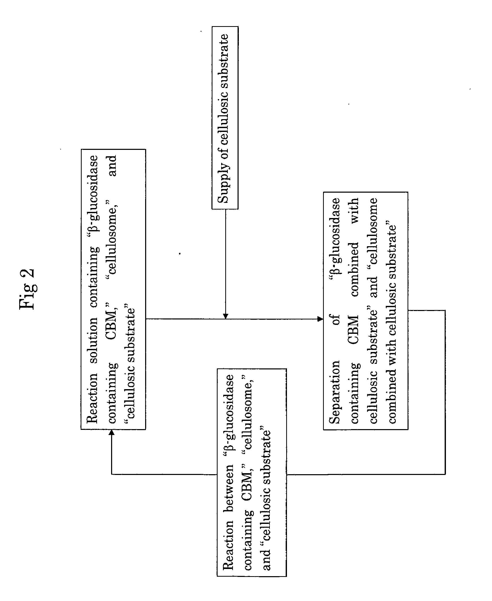 Method for recycling enzyme