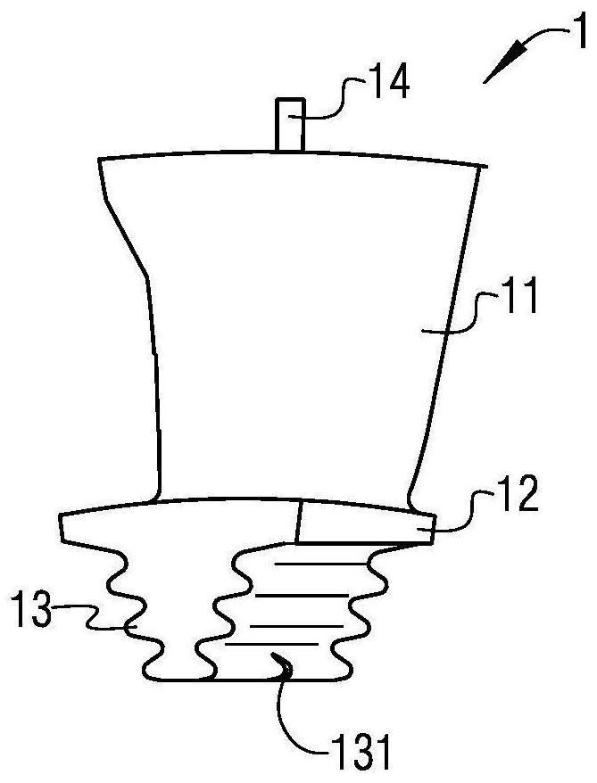 A kind of preparation method of turbine blade base