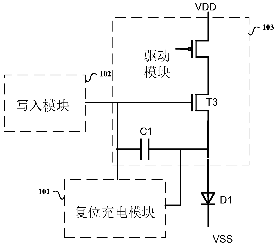 Display device, pixel circuit and control method thereof