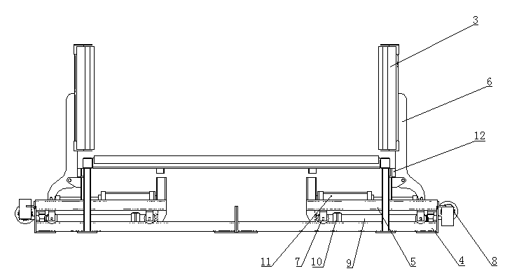 Guide correcting device of sponge cutting machine