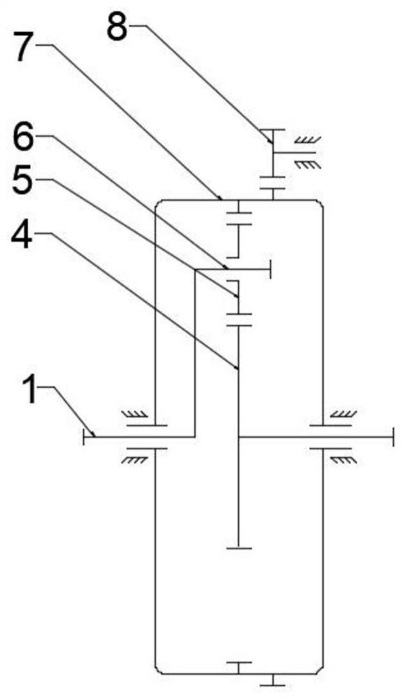 Prediction type constant-speed box system and constant-speed control method for wind generating set