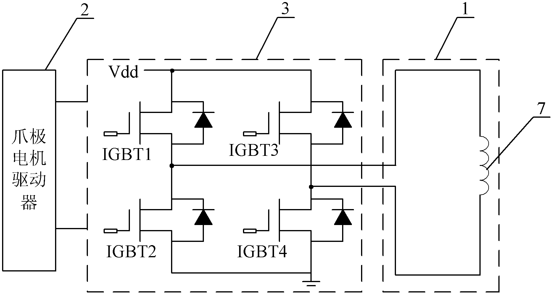 Claw pole motor driving system and method as well as fan driving system applying same