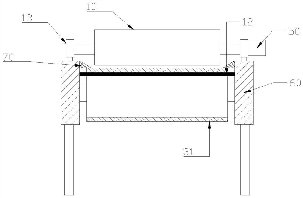 Aluminum-plastic fragment grinding and separating device and method