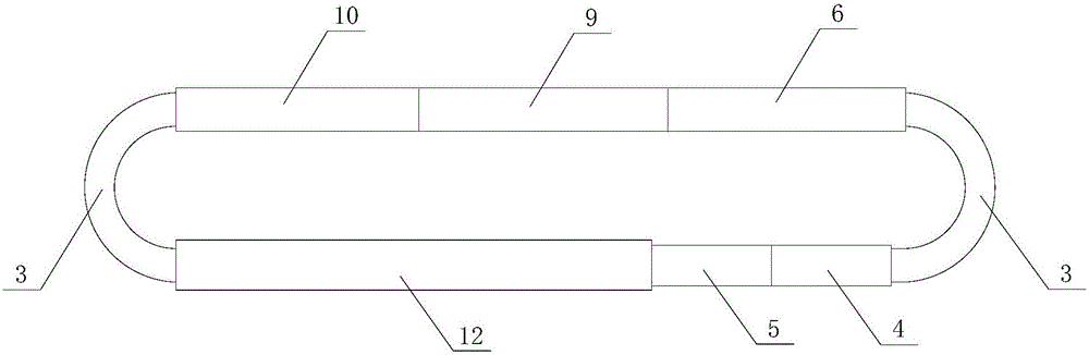 Glass melting line