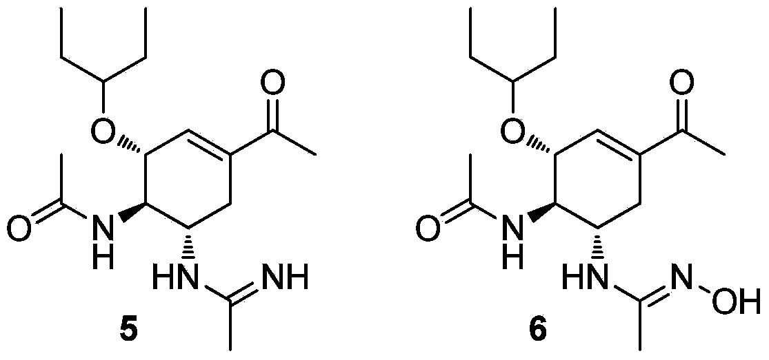 Multi-substituted amidine compound as well as preparation method and application thereof