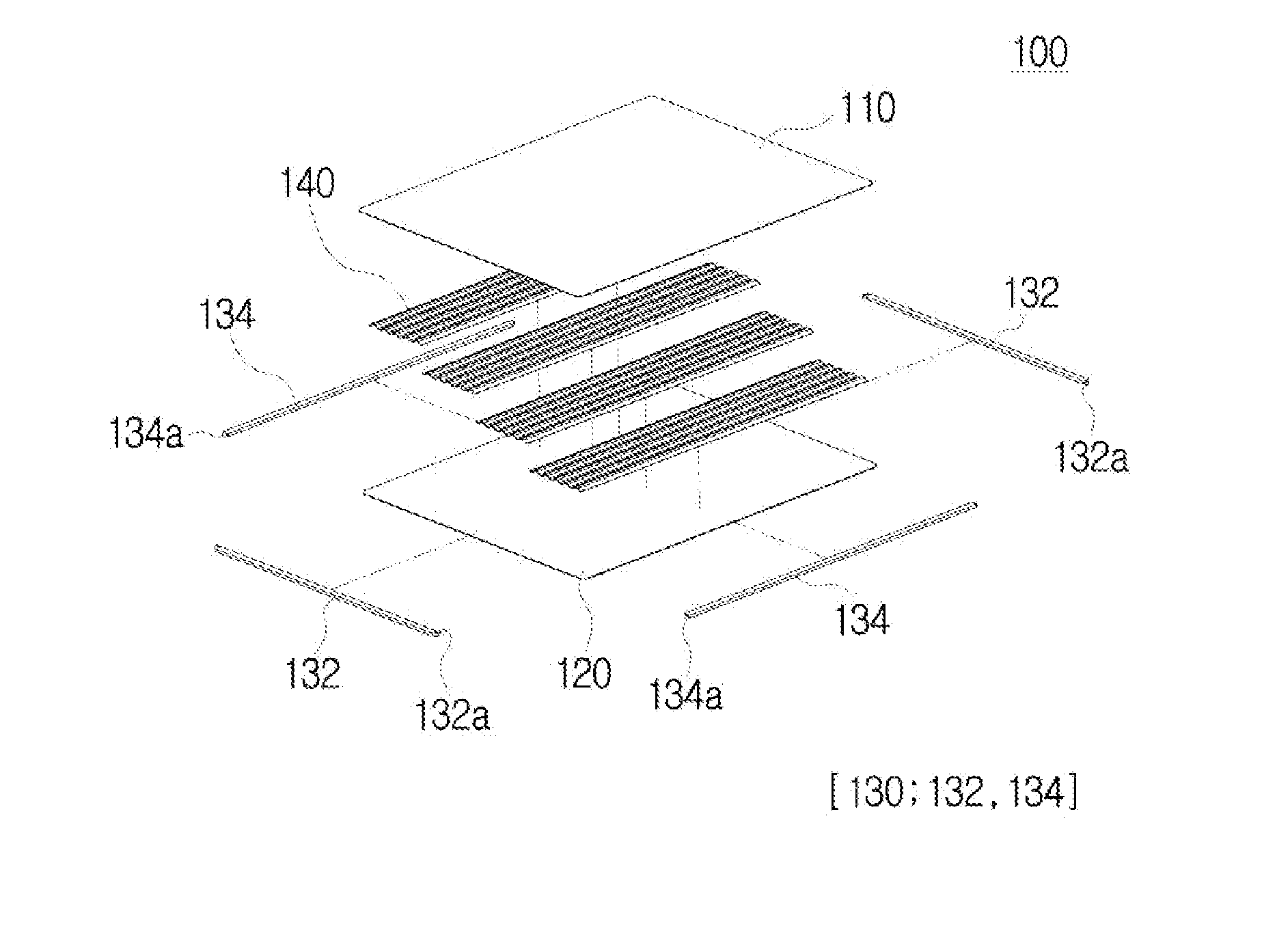 Board structure for manufacturing concrete products