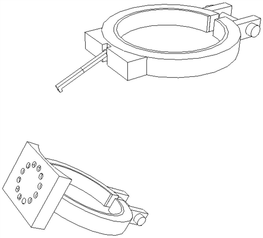 bicycle handlebar fixing structure