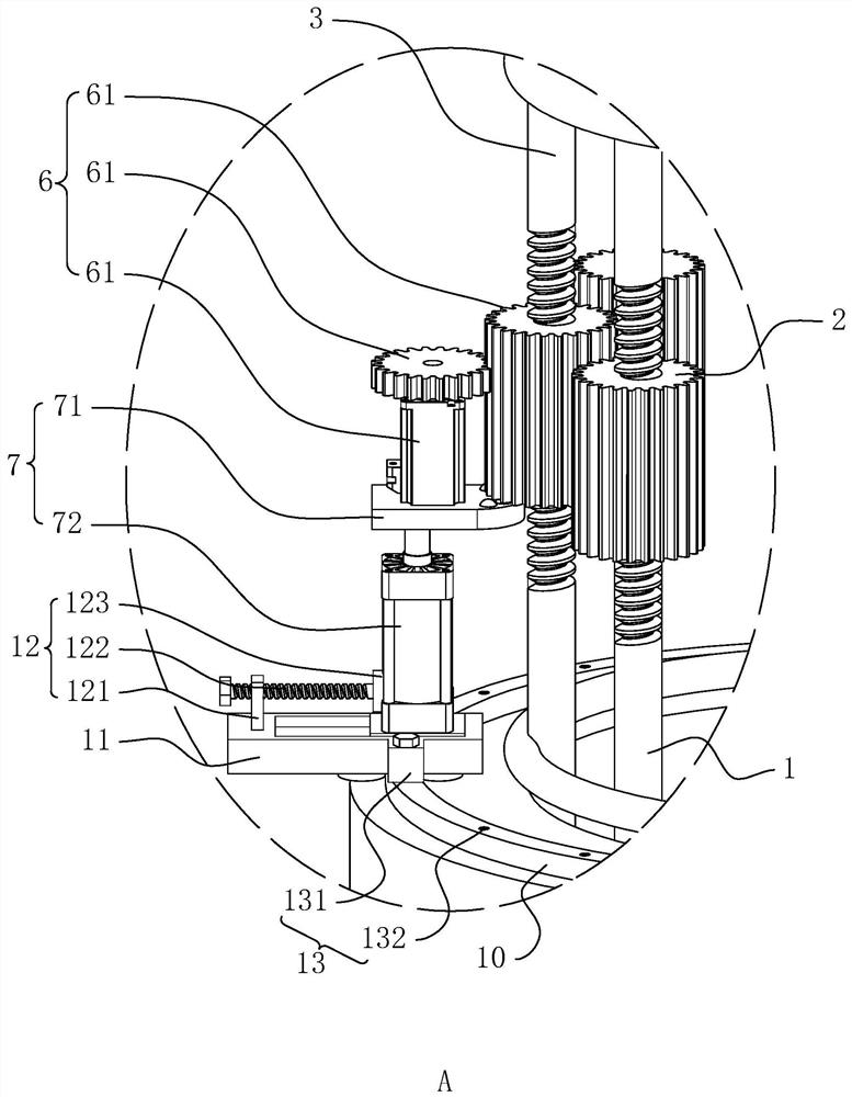 Prefabricated reinforcement cage rapid butt joint device and construction method thereof