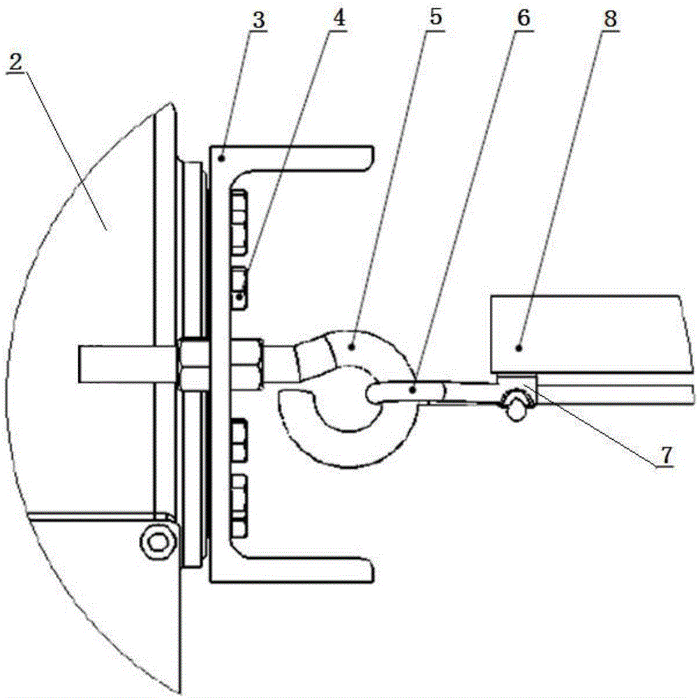 Steel wire rope-type photovoltaic tracking system