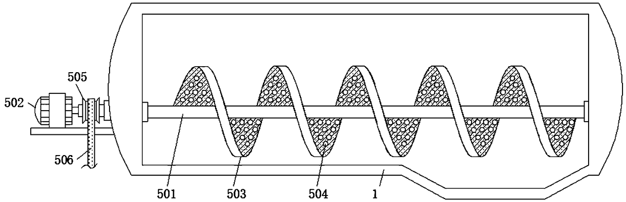 Thawing device used for duck neck processing