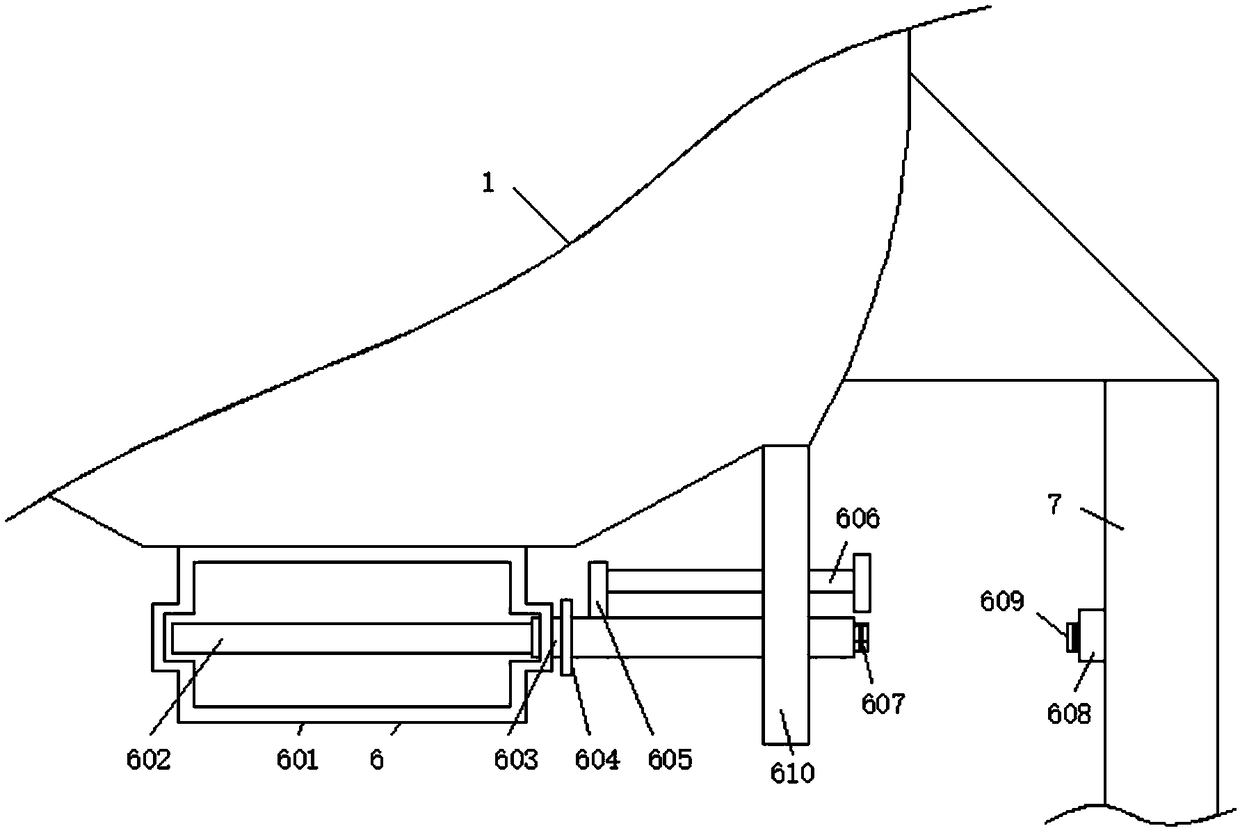 Thawing device used for duck neck processing