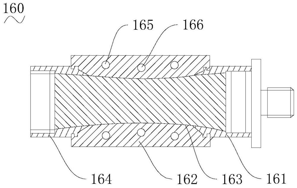 Soil body tensile test device and soil body tensile test method